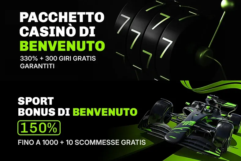 Pacchetto Casino di benvenuto